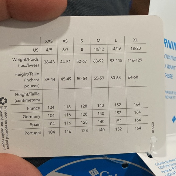 NWT Columbia Boys' Flex ROC Pants - Picture 9 of 9